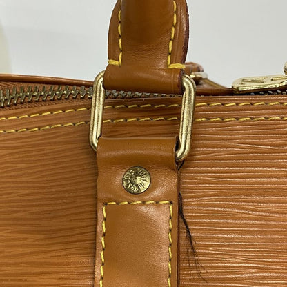 Louis Vuitton Boston Bag Epi Keepall 50 M42968 Zipang Gold Men Women Unisex
