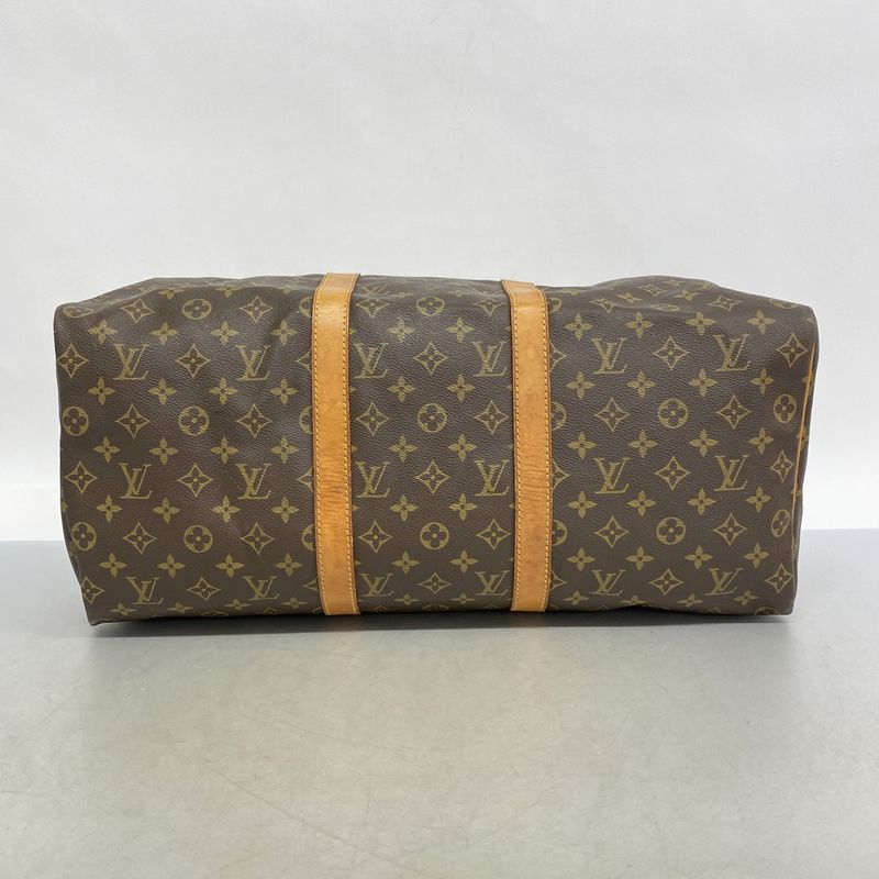 Louis Vuitton Boston Bag Monogram Keepall 50 M41426 Brown Men Women Unisex