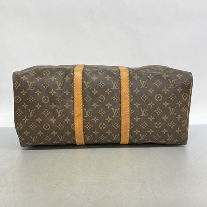 Louis Vuitton Boston Bag Monogram Keepall 50 M41426 Brown Men Women Unisex