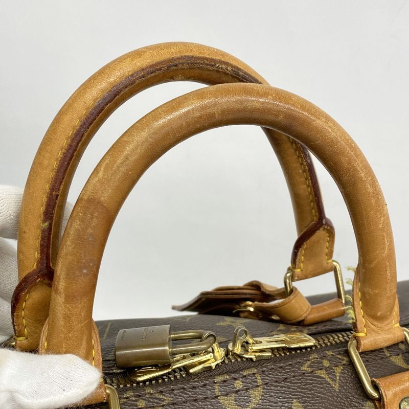 Louis Vuitton Boston Bag Monogram Keepall 50 M41426 Brown Men Women Unisex