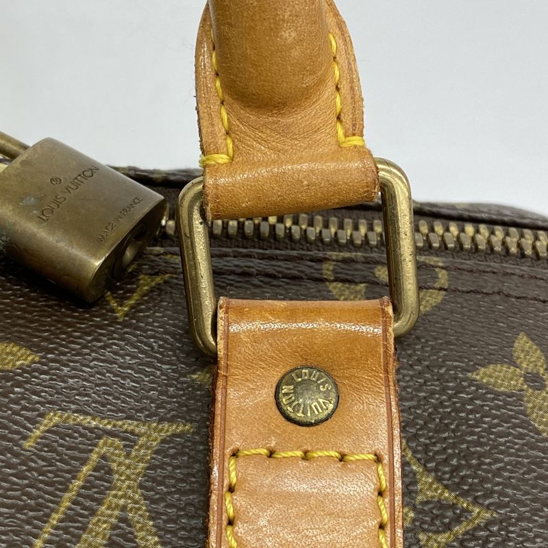 Louis Vuitton Boston Bag Monogram Keepall 50 M41426 Brown Men Women Unisex