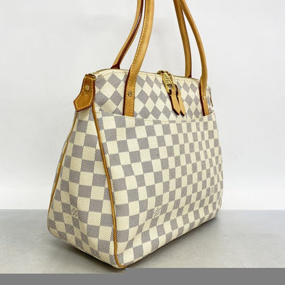 Louis Vuitton Tote Bag Damier Azure Figgeri PM N41176 White Ladies