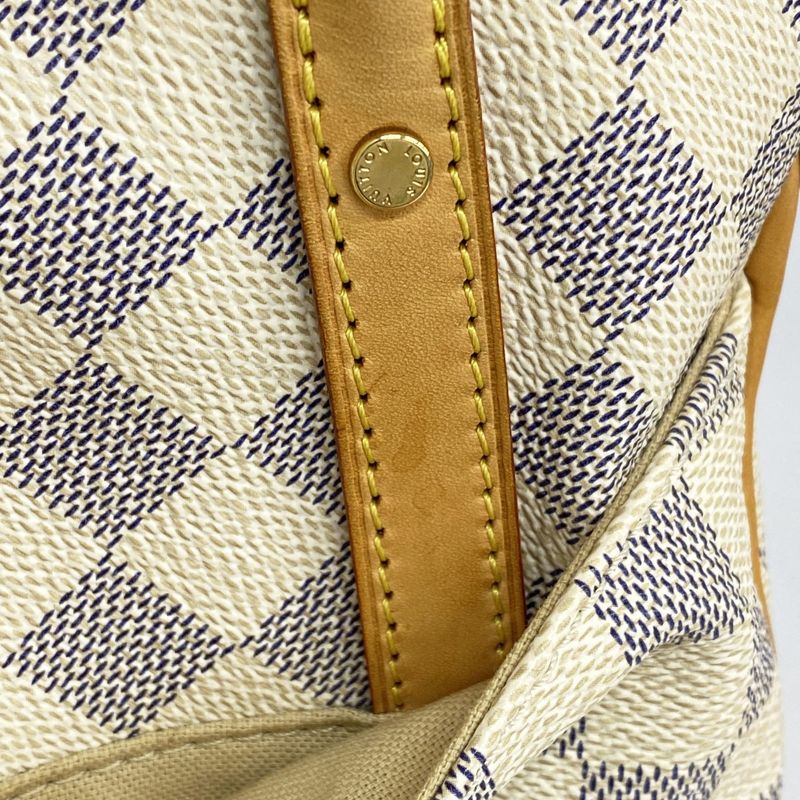 Louis Vuitton Tote Bag Damier Azure Figgeri PM N41176 White Ladies