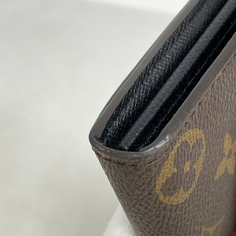 Louis Vuitton Long Wallet Monogram Reverse Portefeuille Sarah M80726 Brown