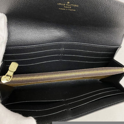 Louis Vuitton Long Wallet Monogram Reverse Portefeuille Sarah M80726 Brown