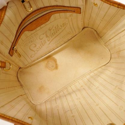 Louis Vuitton Tote Bag Damier Azure Neverfull PM N51110 White Ladies