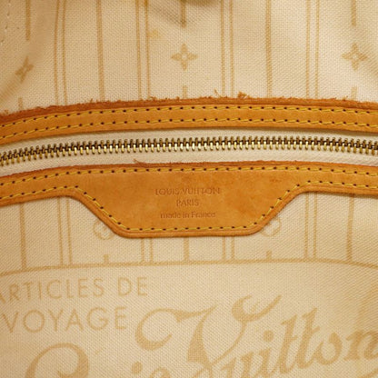 Louis Vuitton Tote Bag Damier Azure Neverfull PM N51110 White Ladies