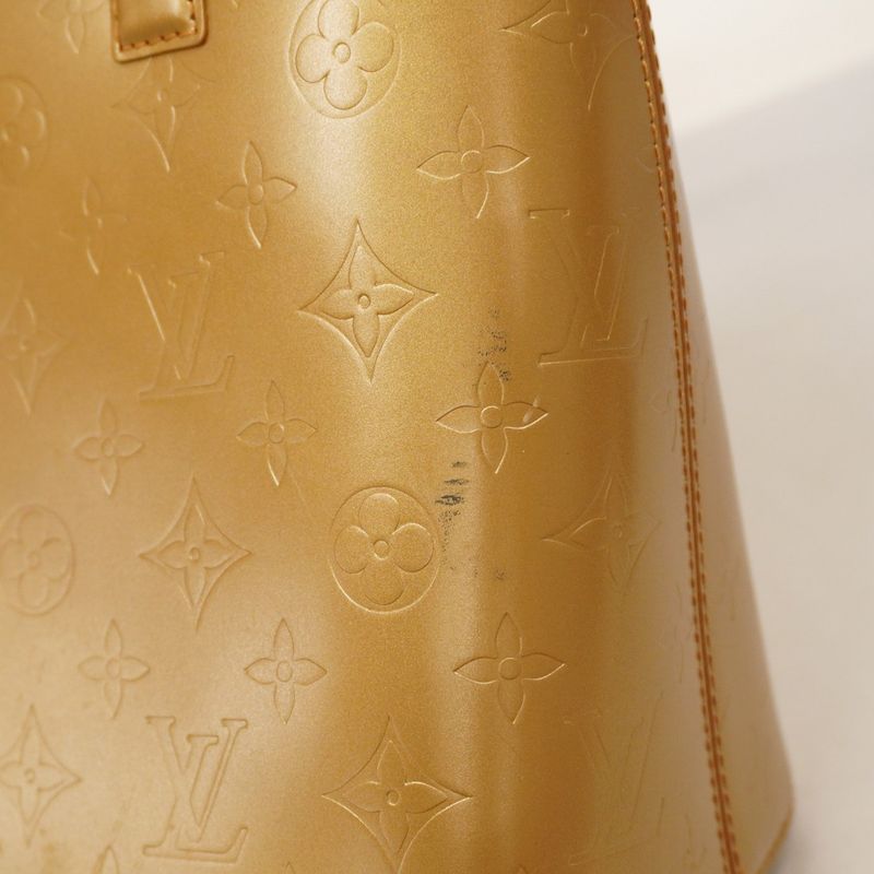 Louis Vuitton Tote Bag Monogram Matte Stockton M55117 Umbre Ladies