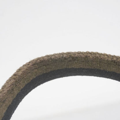 Hermes Handbag Fourre Tout PM Canvas Khaki Black Silver Hardware Ladies