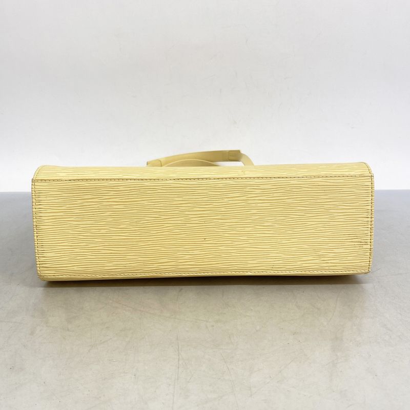 Louis Vuitton Tote Bag Epi Croisette PM M5249a Vanilla Ladies