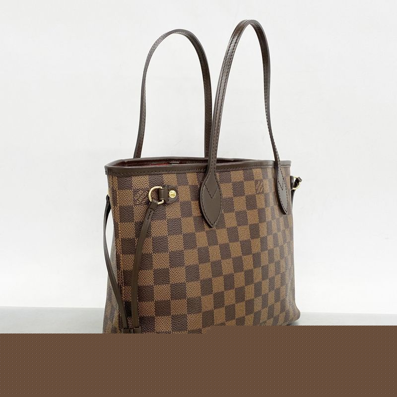 Louis Vuitton Tote Bag Damier Neverfull PM N51109 Ebene Ladies