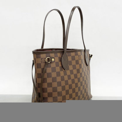 Louis Vuitton Tote Bag Damier Neverfull PM N51109 Ebene Ladies