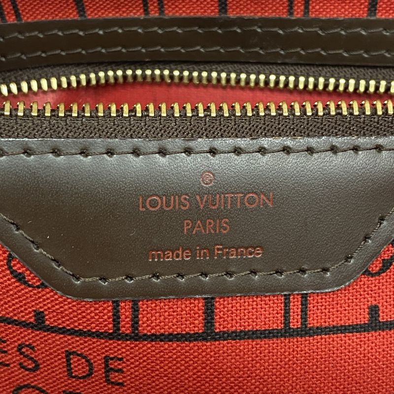 Louis Vuitton Tote Bag Damier Neverfull PM N51109 Ebene Ladies