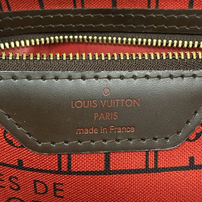 Louis Vuitton Tote Bag Damier Neverfull PM N51109 Ebene Ladies