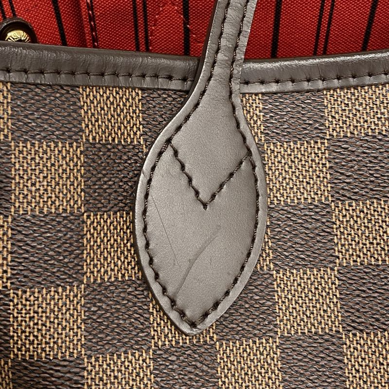 Louis Vuitton Tote Bag Damier Neverfull PM N51109 Ebene Ladies