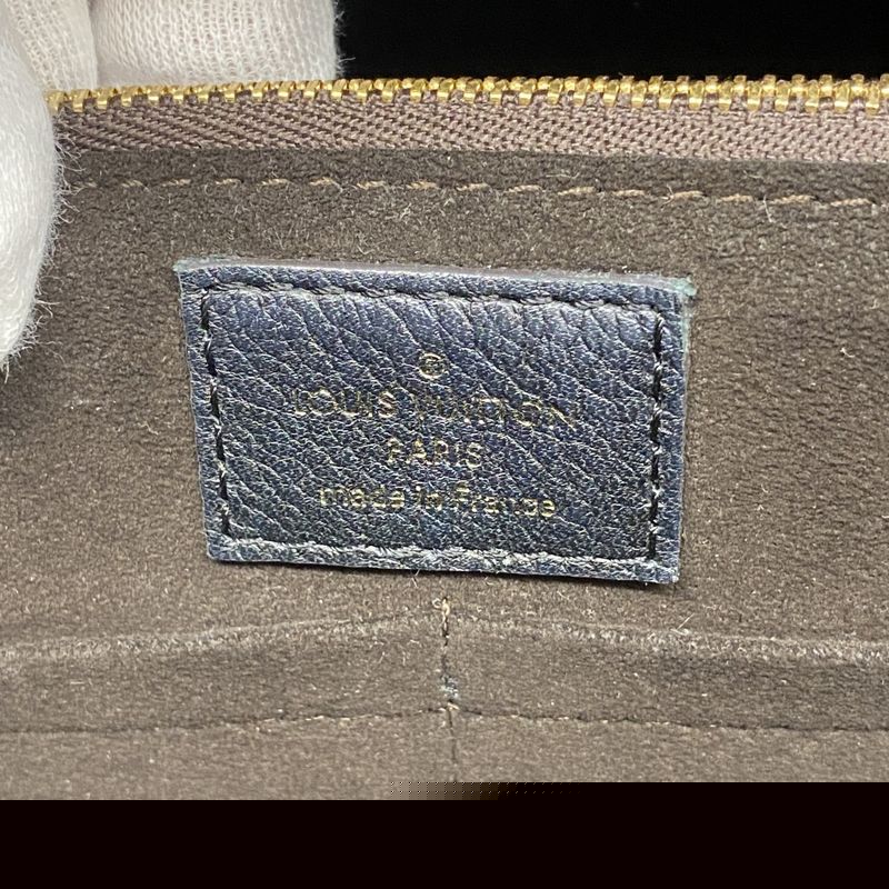 Louis Vuitton Tote Bag Monogram Kimono MM M40460 Brown Noir Black Women's