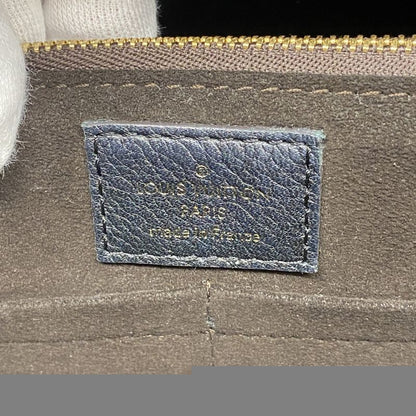 Louis Vuitton Tote Bag Monogram Kimono MM M40460 Brown Noir Black Women's