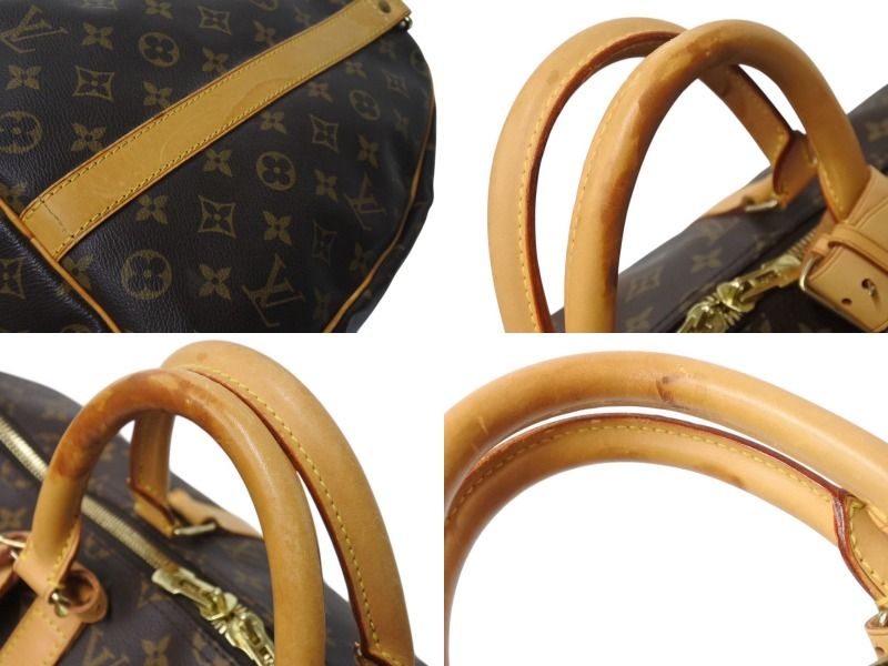 Louis Vuitton Keepall Bandouliere 50 Monogram Canvas Boston Bag — view 8