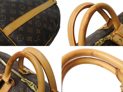 Louis Vuitton Keepall Bandouliere 50 Monogram Canvas Boston Bag — view 8