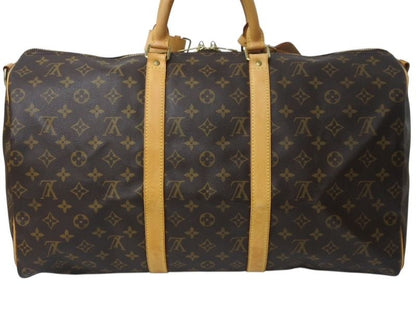 Louis Vuitton Keepall Bandouliere 50 Monogram Canvas Boston Bag — view 3