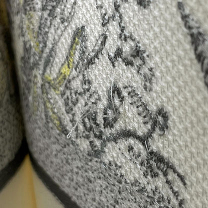 Christian Dior Book Tote Large Embroidered Tote Bag Canvas White Multicolor