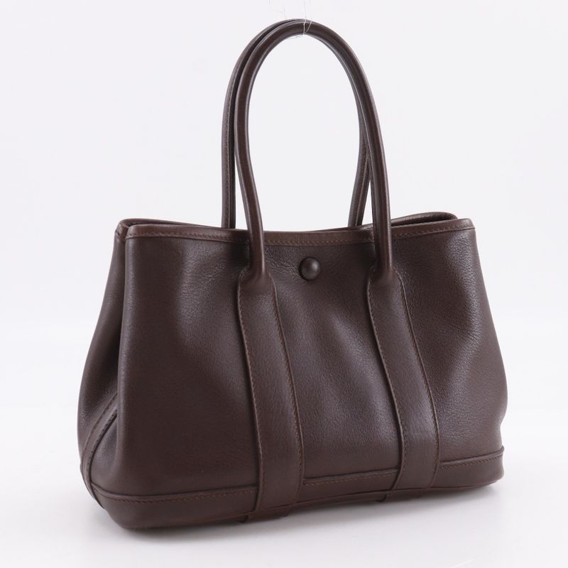 Hermes Garden Twilly TTPM Bolduc Vaux Swift Brown □I Women's Handbag