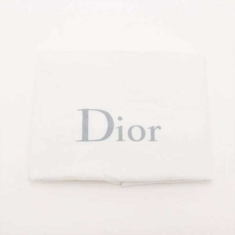 Christian Dior Oblique Shoulder Bag Crossbody Messenger Commuting Black Men's