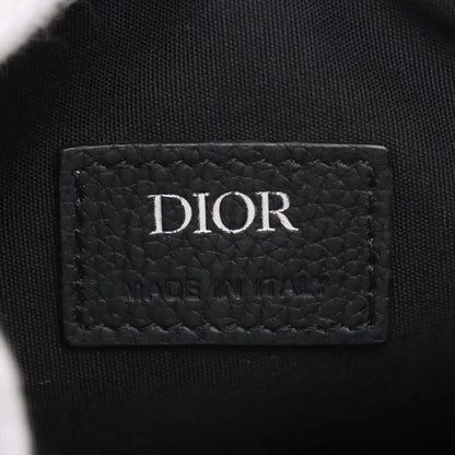Christian Dior Oblique Shoulder Bag Crossbody Messenger Commuting Black Men's