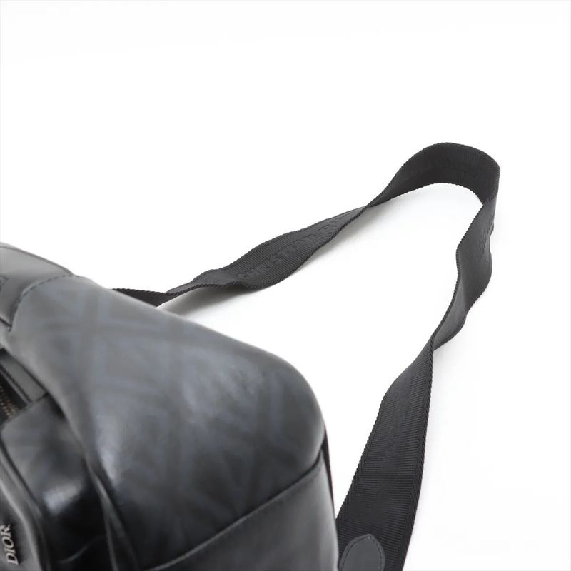 Christian Dior CD Diamond Rider Mini Ring Bag 2way Body Bag Crossbody Men's Mmm