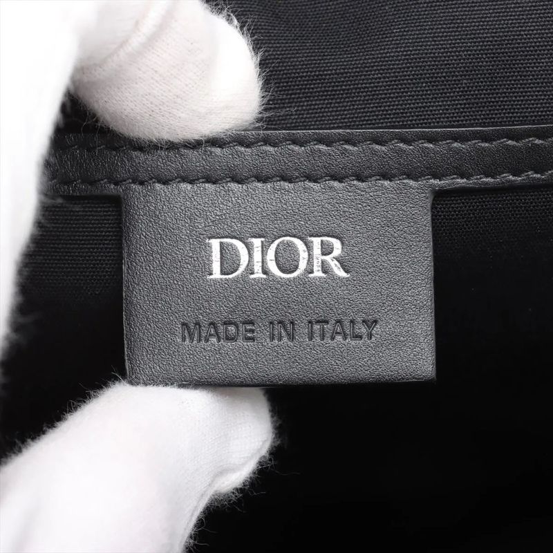 Christian Dior CD Diamond Rider Mini Ring Bag 2way Body Bag Crossbody Men's Mmm