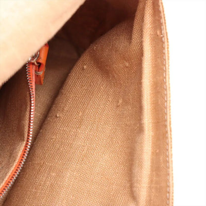 Fendi Selleria Raffia Leather Mamma Bucket Ff Hardware One Shoulder Bag