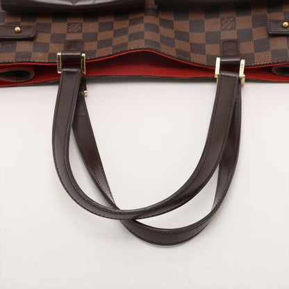 Louis Vuitton Damier Uzes N51128 Leather Tote Bag Shoulder Hand Ladies Mmm