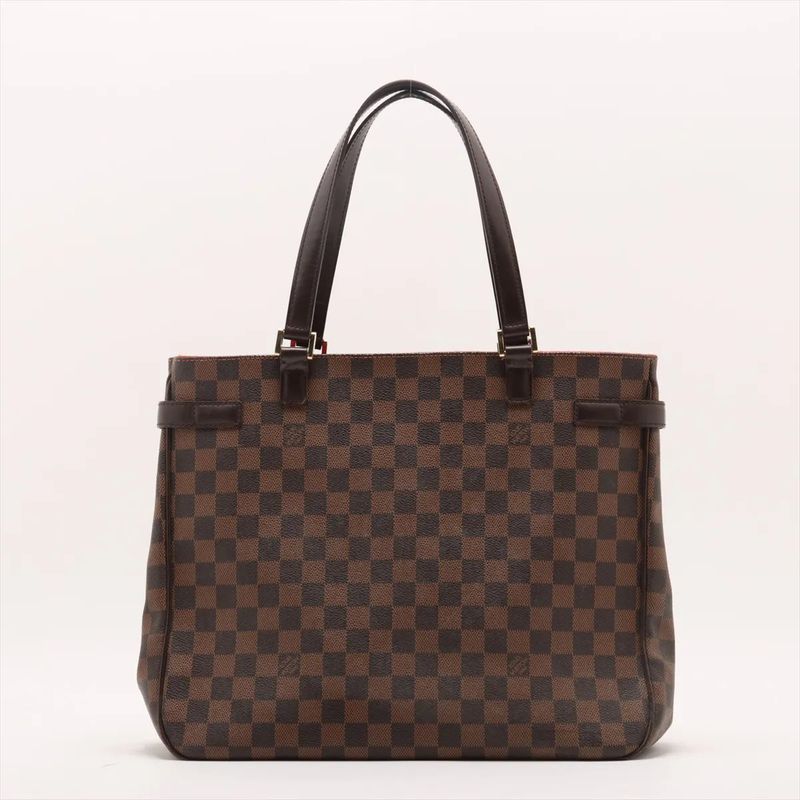 Louis Vuitton Damier Uzes N51128 Leather Tote Bag Shoulder Hand Ladies Mmm