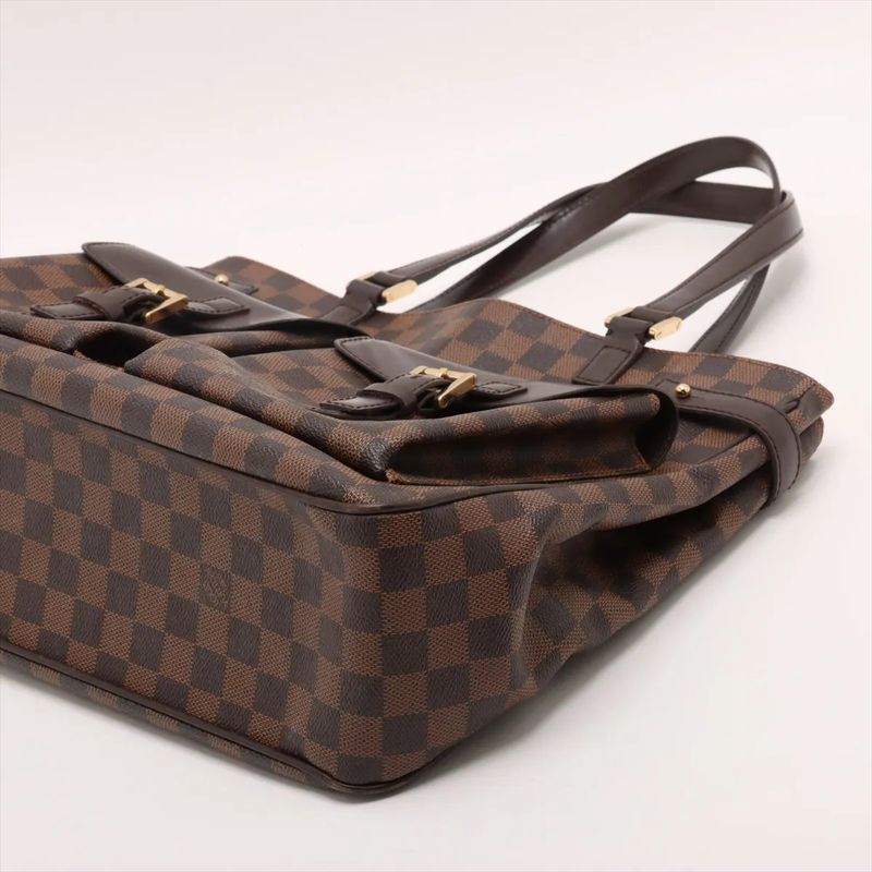 Louis Vuitton Damier Uzes N51128 Leather Tote Bag Shoulder Hand Ladies Mmm