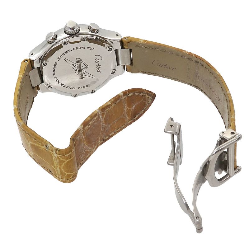 Cartier Must 21 Chronoscaph SM Chronograph Ladies Watch Date Quartz