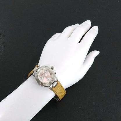 Cartier Must 21 Chronoscaph SM Chronograph Ladies Watch Date Quartz