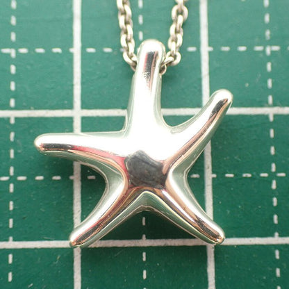 Tiffany & Co. Tiffany & Co 925 Starfish Pendant Necklace J116-1