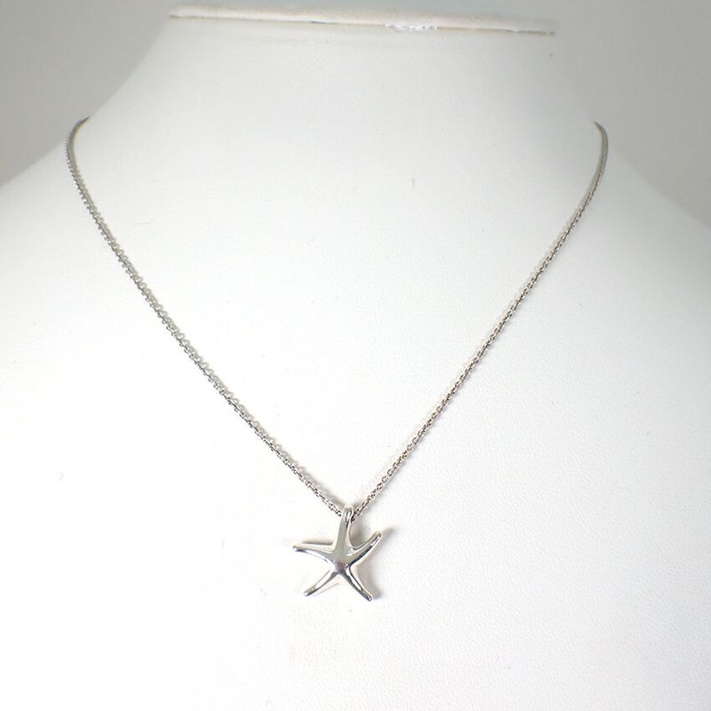 Tiffany & Co. Tiffany & Co 925 Starfish Pendant Necklace J116-1