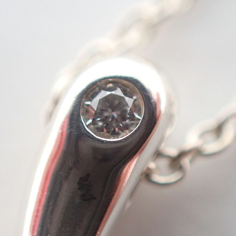 Tiffany & Co. Tiffany & Co 925 Open Wave Pendant Necklace J116-2