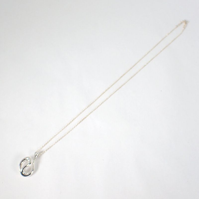 Tiffany & Co. Tiffany & Co 925 Open Wave Pendant Necklace J116-2