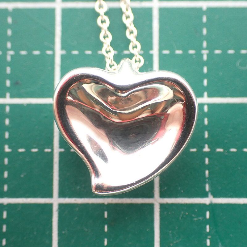 Tiffany & Co 925 Full Heart Pendant J116-5