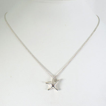 Tiffany & Co. Tiffany & Co 925 Starfish Pendant Necklace J116-8