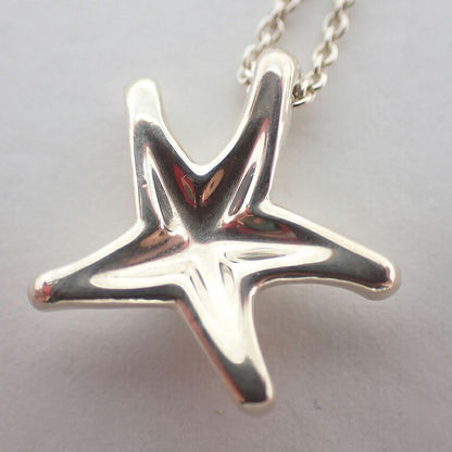 Tiffany & Co. Tiffany & Co 925 Starfish Pendant Necklace J116-8