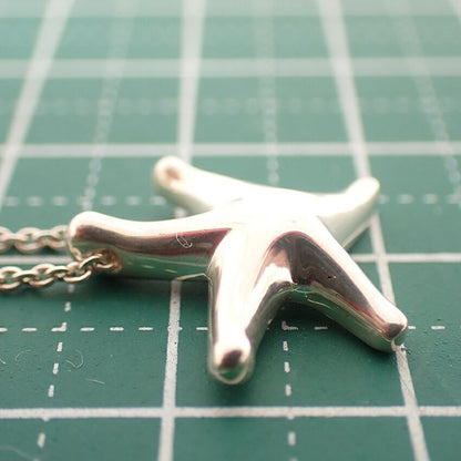 Tiffany & Co. Tiffany & Co 925 Starfish Pendant Necklace J116-8