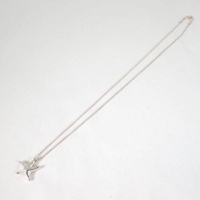 Tiffany & Co. Tiffany & Co 925 Starfish Pendant Necklace J116-8