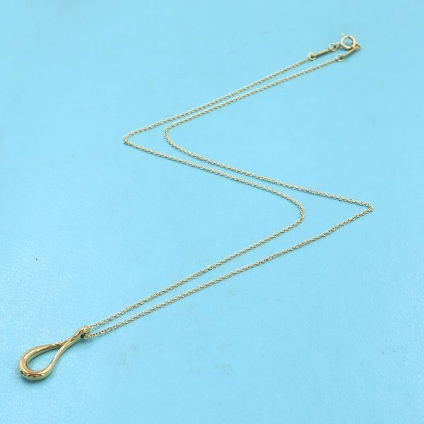 Tiffany & Co Open Teardrop Necklace