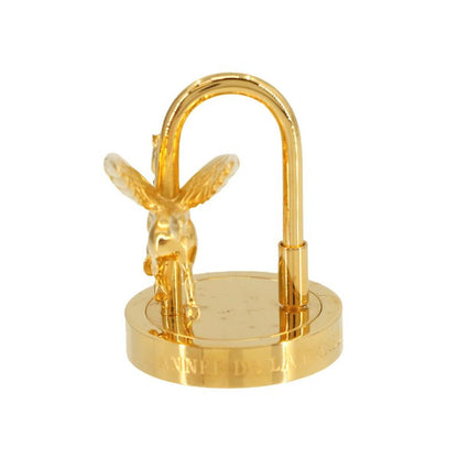 Hermes Cadena Charm Annee de LA Danse 2007 Pegase Pegasus Gold Accessories