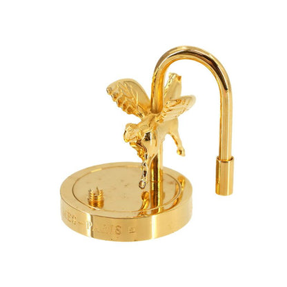 Hermes Cadena Charm Annee de LA Danse 2007 Pegase Pegasus Gold Accessories
