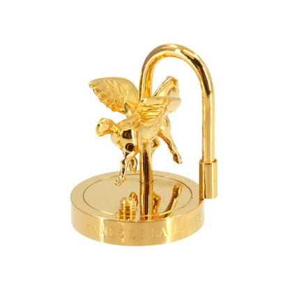 Hermes Cadena Charm Annee de LA Danse 2007 Pegase Pegasus Gold Accessories