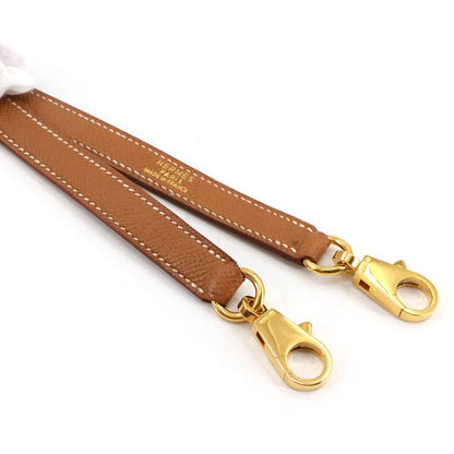 Hermes Kelly Bolide Shoulder Strap Courchevel Epson Gold Brown Accessory